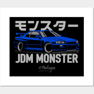 JDM monster Posters and Art